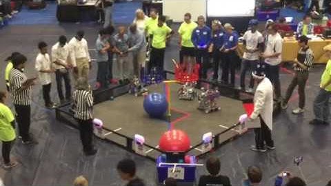 Mechanics In Blue Velocity Vortex Qualifier Match