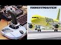 Touch and Go's In a A321! | Thrustmaster TCA Sidestick