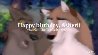 【ʷᵉᶫᶜᵒᵐᵉ ᵗᵒ ᵗʰᵉ ʳʰʸᵗʰᵐ ᵒᶠ ᵗʰᵉ ᶰᶦᵍʰᵗ⋅】Happy birthday, Asher!!