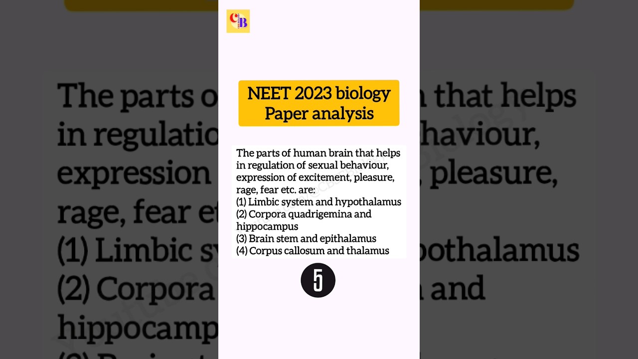 NEET 2023 Biology paper analysis | neet 2023 answer key