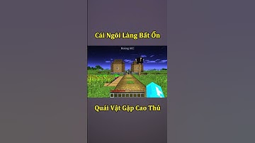 Cái Ngôi Làng Bất Ổn - Quái Vật Gặp Team Herobrine 🤣 #shorts