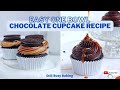 Easy one bowl chocolate cupcake recipe  moist fluffy and delicious