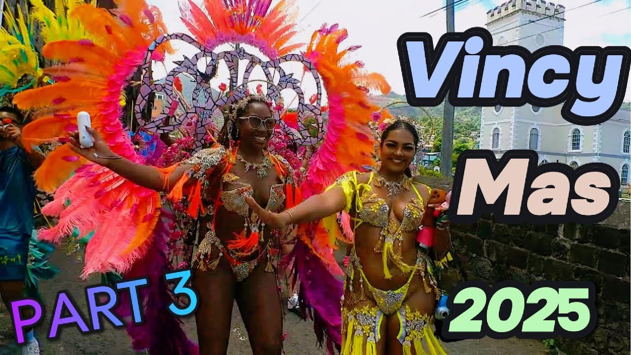 🇻🇨  Vincy Mas 2025 (part3) – Pure Energy, Color & Culture! "세인트 빈센트의 에너지와 색채, 문화가 가득한 축제!"
