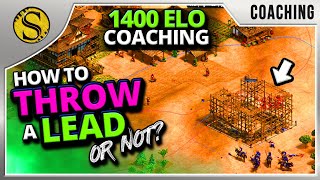 How to throw a lead (or not) | Coaching 1400