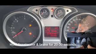 Test Reset Warning Engine Lights 2005-2011 Ford Focus Mark 2
