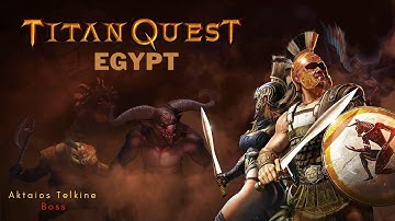 Titan Quest Aktaios Telkine Boss (Egypt)