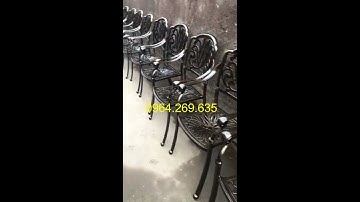 Ghế đơn nhôm đúc. Đúc gang đúc nhôm 0964.269.635