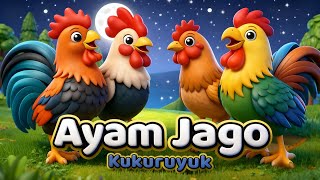 LAGU ANAK 🇮🇩 KUKURUYUK | LAGU AYAM JAGO | AYAM BERKOKOK | LAGU ANAK TREND | LAGU ANAK INDONESIA