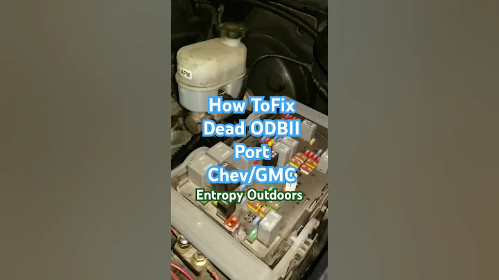 How To Fix Dead OBDII Port on Chev and GMC