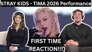 STRAY KIDS -  TIMA 2026 LIVE PERFORMANCE | K-POP NEWBIES FIRST-TIME REACTION!!!