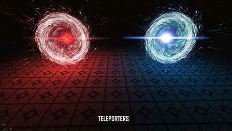 How To  Set Up a SciFi Teleporter in unreal engine 4