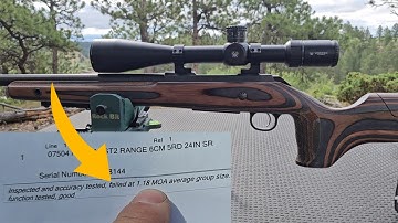 Did This Rifle Company Stand Behind 3/4 MOA Guarantee?