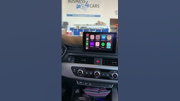 CARplay & Android Auto upgrade Audi A4 MIB 2017
