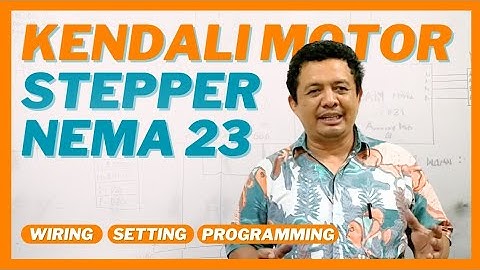 Panduan Praktis: Wiring, Setting Parameter, Pemrograman PLC CP1E untuk Kendali Motor Stepper NEMA 23