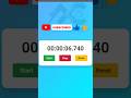 Stop Watch using Html CSS JavaScript #shorts #viral #trending