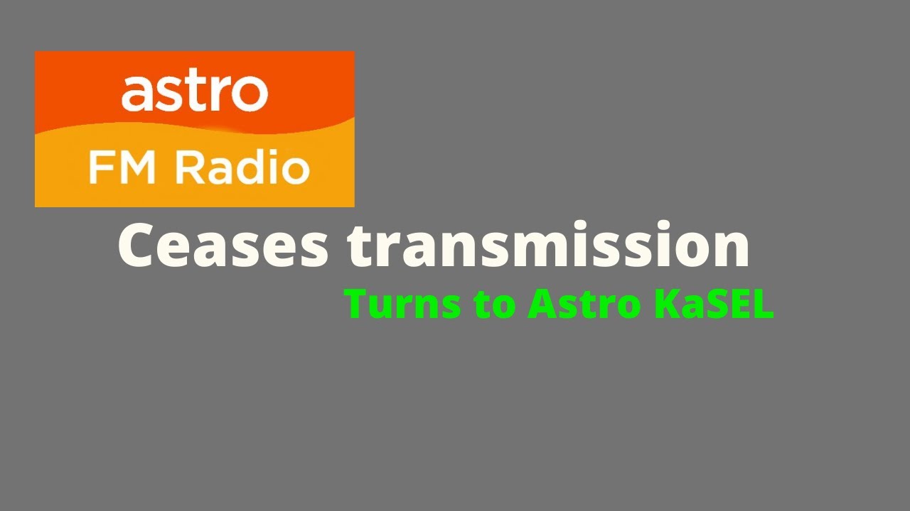 Astro FM Radio ceases transmission [Fanmade]