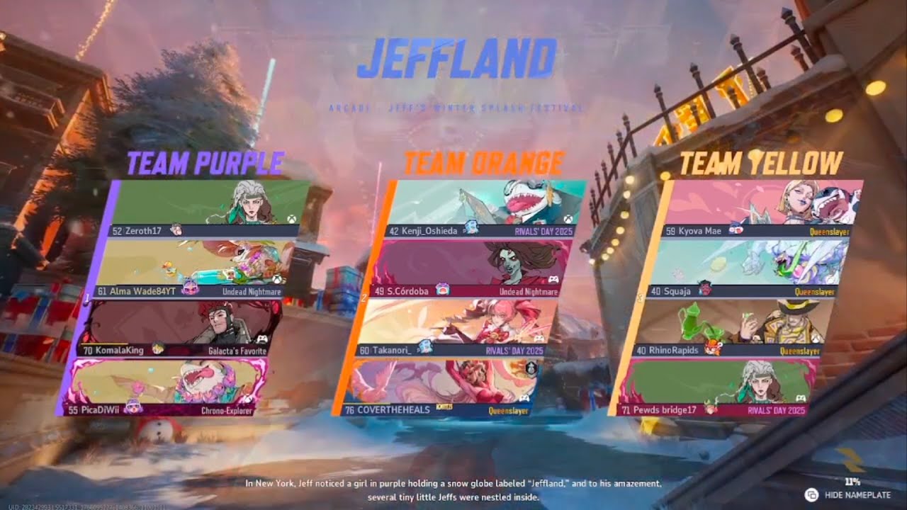 Marvel Rivals Splash Screen Marvel Rivals: Jeff's Winter Splash Festival Event Gameplay - YouTube