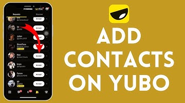 How to Add Contacts on Yubo on iPhone (2024)