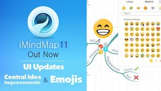 iMindMap 11 OUT NOW! New Interface Updates, Emojis and New Central Idea Images