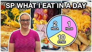 What I Eat On An SP Day To Lose 5 Stone! Slimming World WIEIAD