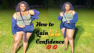 HOW TO HAVE SELF CONFIDENCE AS A PLUS SIZE WOMEN + HOW TO FEEL COMFORTABLE IN THE CLOTHES YOU WEAR