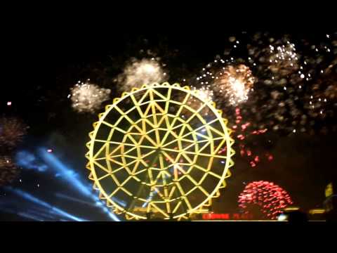 2013義大跨年煙火+環場