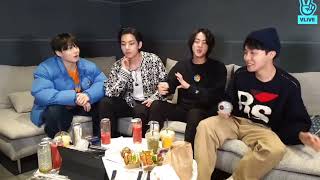 [ENG SUB] BTS V LIVE 6.03.2022  jk,v,jin ,jhope screenshot 2
