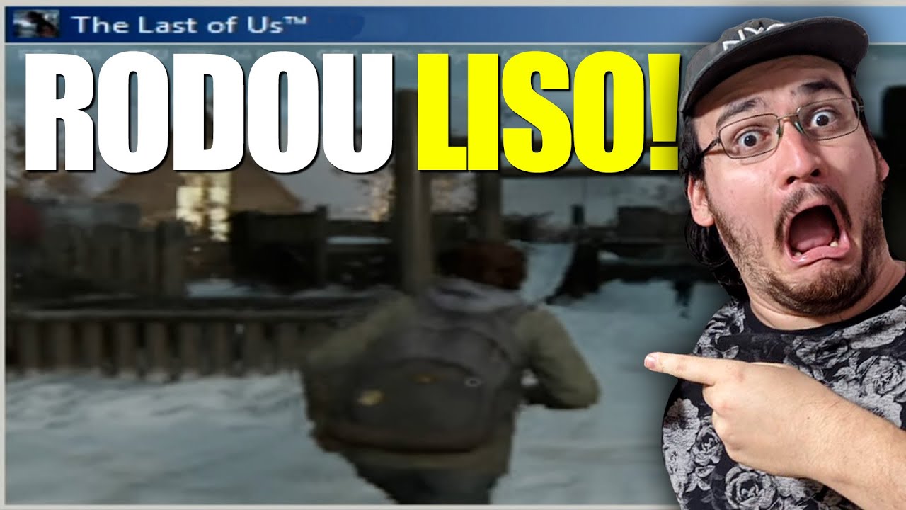 THE LAST OF US pt2 NA RX580 A 200FPS! (teste mais insalubre do youtube)