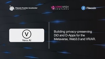 Filecoin Frontier Accelerator Demo Day Pitch - Vera AI