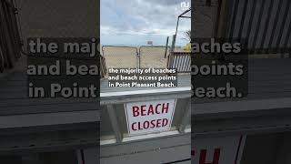 Beaches closed in popular Jersey Shore town