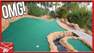 I CAN NOT BELIEVE THIS HAPPENED DURING OUR MINI GOLF GAME! | Brooks Holt screenshot 2
