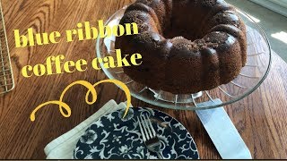 blue ribbon cake