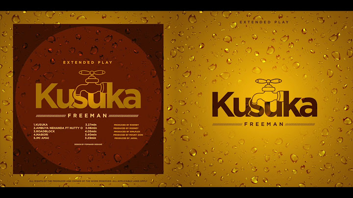 Freeman HKD Boss - Road Block Kusuka EP #KusukaEP