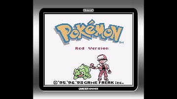 Gambatte | Pokemon Red Version Colorized 4K UHD | GB Emulator PC Gameplay