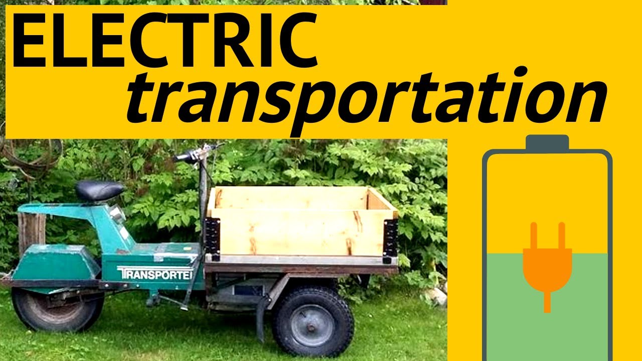 Transportel electric transport moped - full renovation of this battery powered vehicle! part 1