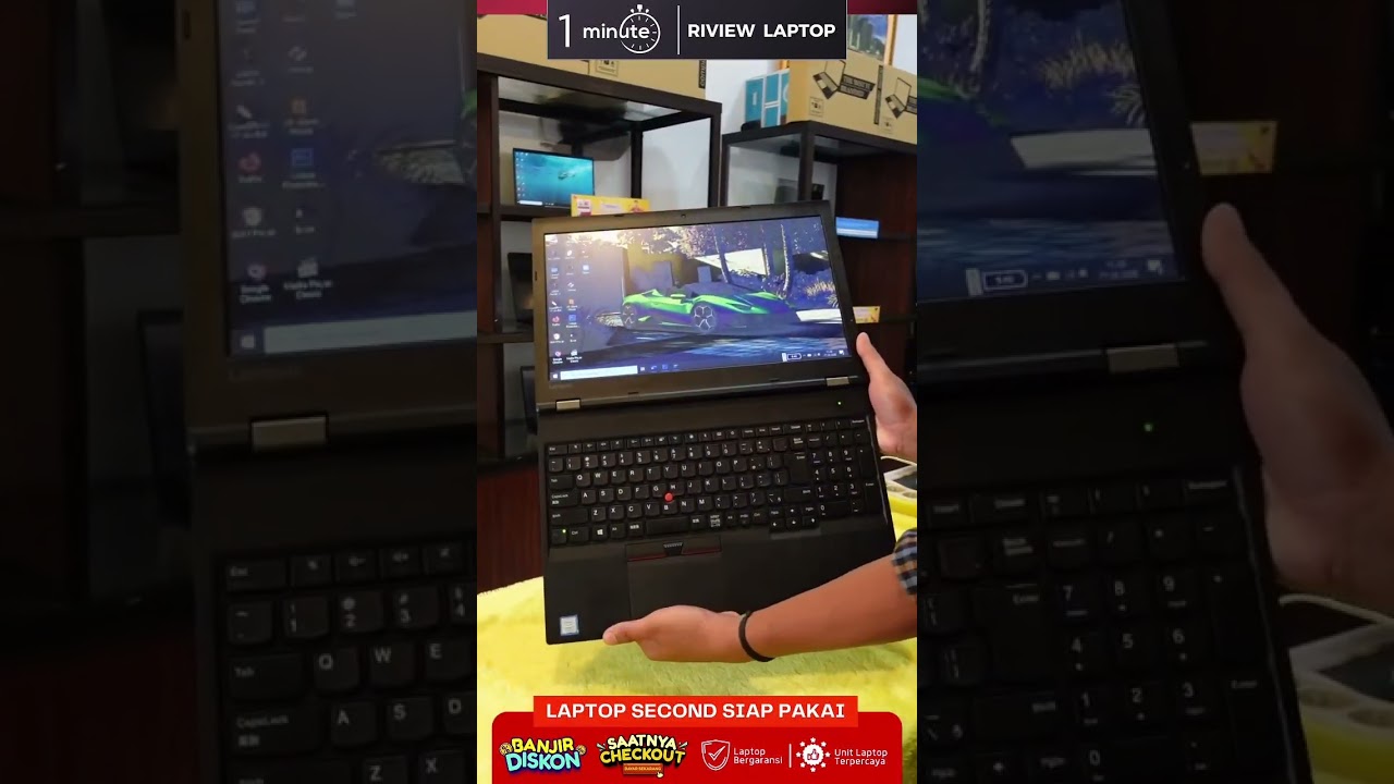 Laptop Thinkpad L570 Processor i5 Gen7 Ram 8GB SSD 256 GB 