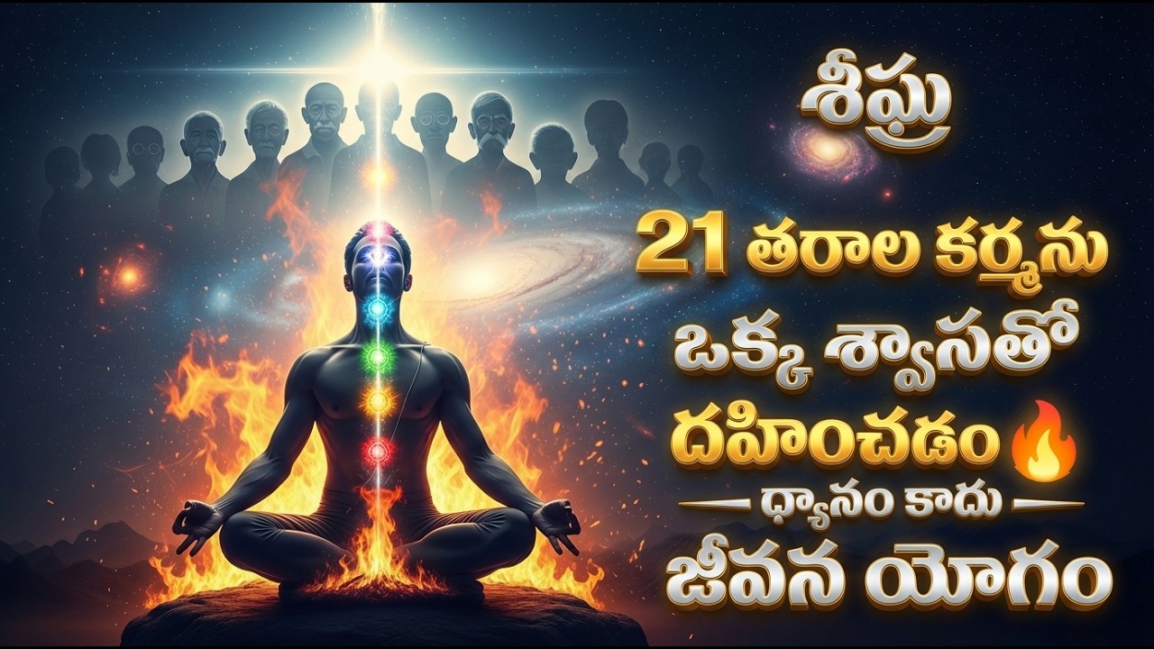 Unlock Divine Energy Through Breath | The Hidden Kriya Yoga Secret to Burn 21 Generations of Karma