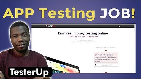 TesterUp Review | Paid to test Games, Apps, Software - Is it legit?