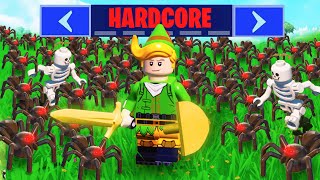 Lego Fortnite HARDCORE MODE!