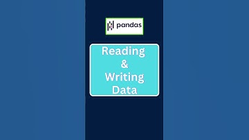 Read & Write Data in Pandas | How to Read & Write Data in Pandas | Python Data Science