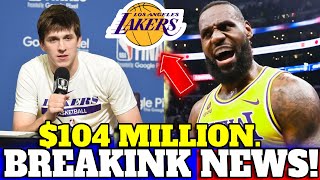 URGENT! LAST HOUR! THIS WAS NOT EXPECTED! LAKERS CONFIRM! TODAY'S LAKERS NEWS!