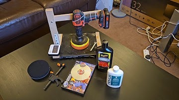 I built polishing machine CDs, DVDs disc, videogames,...