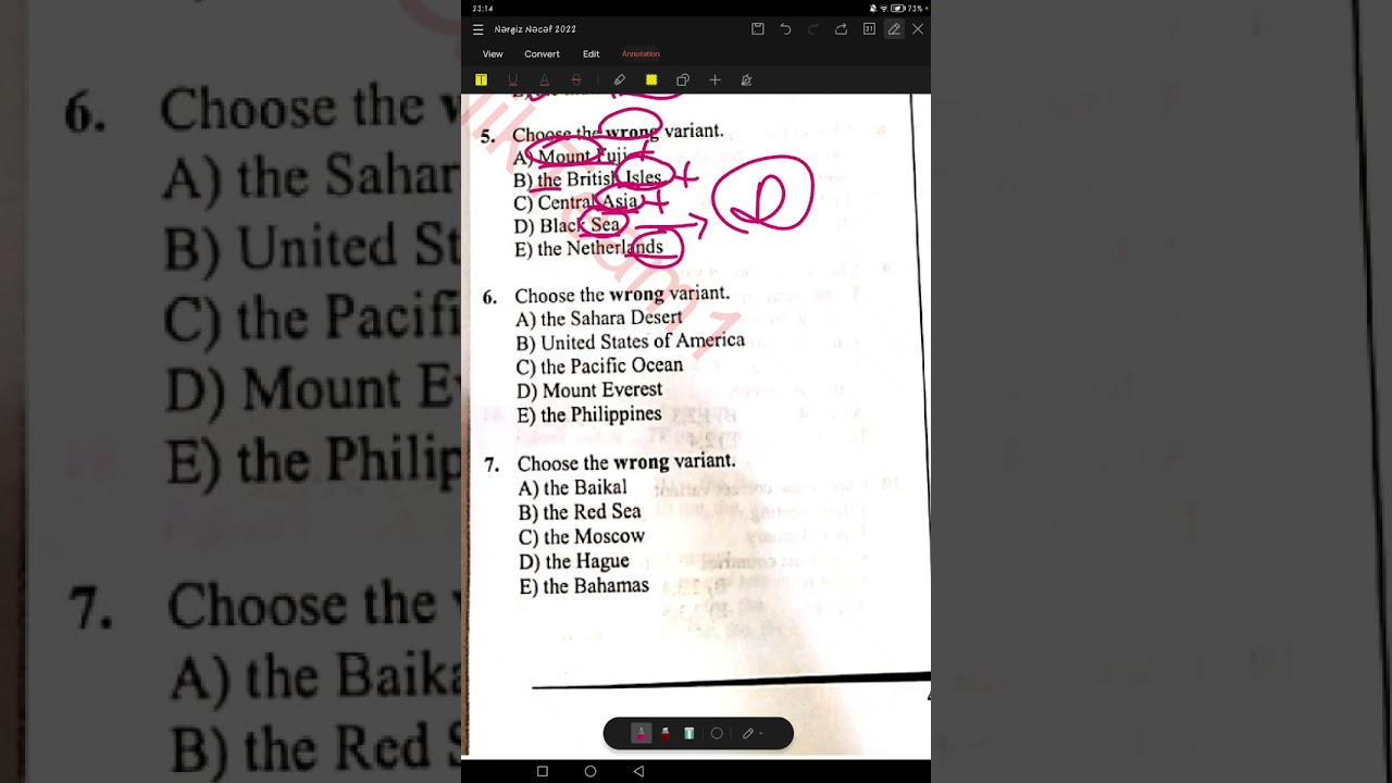TEST İZAHI | Nərgiz Nəcəf 250 sınaq toplusu- Sınaq 24,Sınaq 25 izahı
