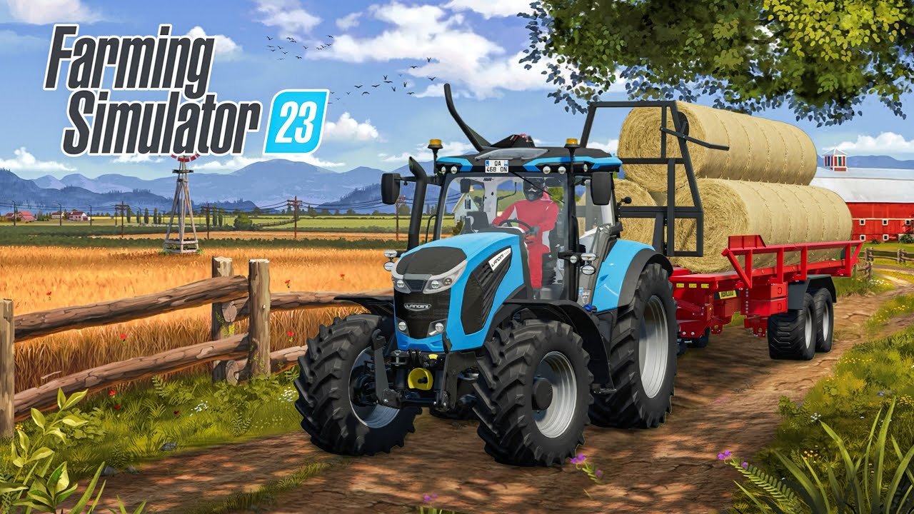 Making Bales Storage In Fs23 | Fs23 Full Gameplay | Timelapse - YouTube