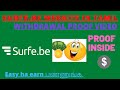 Surfe.be withdraw proof in Tamil|surfe.be website in Tamil|surfe.be