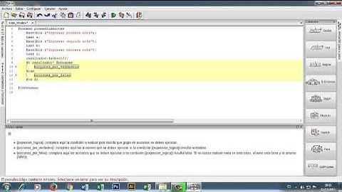 Tutorial para sacar un promedio de notas en el programa PSeInt