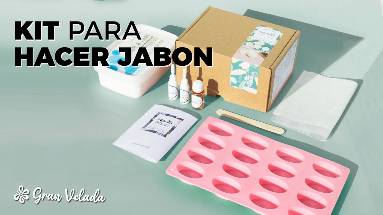 Kit como hacer jabones multicolor para detalles exclusivo de Gran Velada -  Hacer Jabones