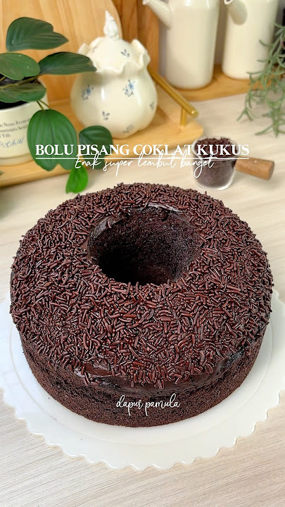 Bolu pisang coklat!! Resep anti gagal! #bolupisangcoklat #bolupisanglembut #bolupisangcoklatkukus