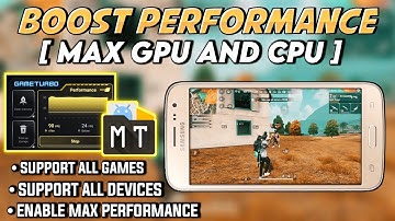 Max Gpu And Cpu Boost Performance | Increase Gaming Performance | No Root