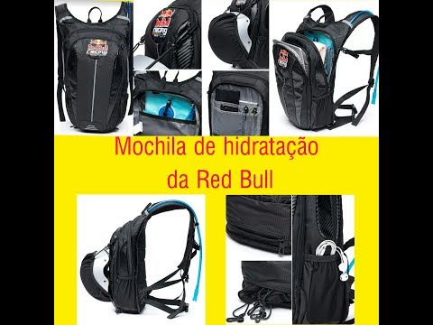 Unboxing Mochila de Hidratação RED BULL - Treino Bike - VAMOS TREINAR? -  YouTube